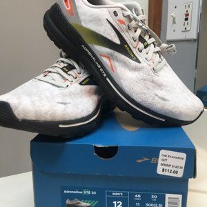 Mens Brooks Adrenaline GTS 23 Size 12 Medium Latest Edition